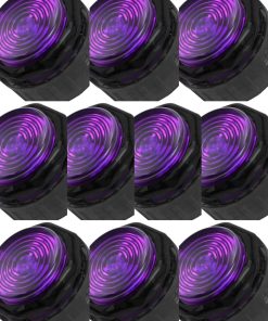 (10PCS PURPLE) Original Gamerfinger HBFS-30-SCREW 30mm Screw Black Mechanical Buttons Game arcade buttons replacement