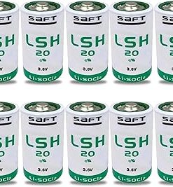 （10 Pack） LSH20 3.6V 13000mAh Size D Lithium Battery Non-Rechargeable for Saft LSH 20 LSH20 Battery