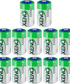 (12-Pack) Xeno XL-205F D STD 3.6V Lithium Thionyl Chloride Battery, Xeno Energy 3.6Vv Lithium Battery XL-205F