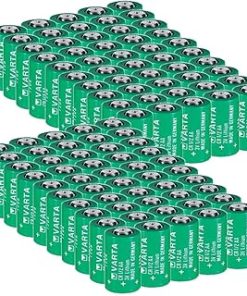 «100 Pack» 3V 950mAh CR1/2AA Non-Rechargeable Lithium Battery for VARTA CR1/2AA Series Battery