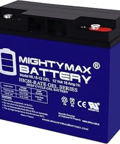 Mighty Max Battery 12V 18AH GEL Battery Replacement for Enduring 6FM17, 6-FM-17