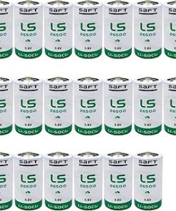 (20-Pack) LS26500 3.6V C Size Lithium Battery for SAFT LS 26500 7700mAh for Fleet Monitoring, Tracking Devices for Hunting Dogs, Intrusion Sensors etc.