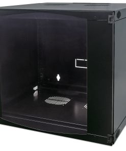 'INTELLINET 19 Wall Cabinet 9 Black 9 HE 46x54x45 Schwenkrah. Flatpack
