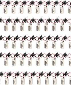 «50 Pack» 1000mAh 3V CR14250SE Non-Rechargeable Lithium Battery for Sanyo CR14250SE Battery for FDK Lithium Battery CR14250SE, 1747-ba Battery