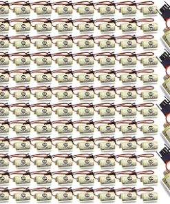 (100pcs) 1747-BA 1769-BA for Allen Bradley 1747-BA PLC Battery 3V 1000mah, CR14250SE 3V 1/2AA Lithium Battery