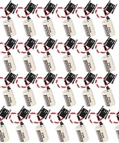 «25 Pack» 1000mAh 3V CR14250SE Non-Rechargeable Lithium Battery for Sanyo CR14250SE Battery for FDK Lithium Battery CR14250SE, 1747-ba Battery