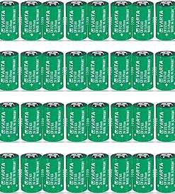 ﹙▷ 40 Pcs ◁﹚CR1/2AA 3V Lithium Battery for Varta CR1/2AA Battery for Suunto Favor & Companion, 950mAh