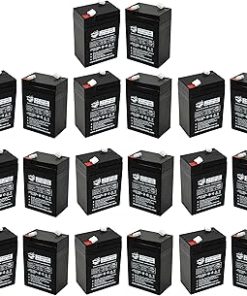 (20 Pack) PS-640F PS-640 SLA-4-6 TP6-4.5 SLA 6V4.5AH 6V 4.5AH WP4.5-6 SW645 SB604B Battery UB645