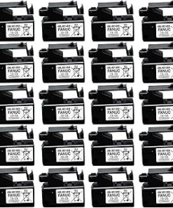 (20 Pack) A98L-0031-0028 3V 1750mAh PLC Battery Replacement for Fanuc A98L-0031-0028/A02B-0309-K102 Battery with 3P Plug