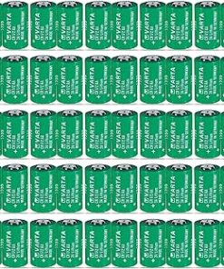 ﹙▷ 50 Pcs ◁﹚CR1/2AA 3V Lithium Battery for Varta CR1/2AA Battery for Suunto Favor & Companion, 950mAh