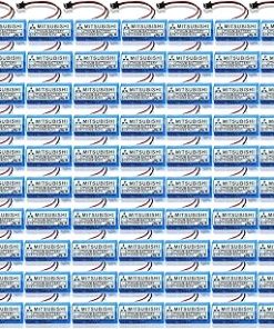 «70 Pack» 3V 1800mah Q6BAT CR17335SE-R Lithium Battery for Mitsubishi QNS System Q6BAT Q25PRHCPU Q170HBATC