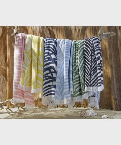 Zebra Palm Beach Towel