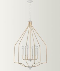 Ziggy 3-Light Bath Bar Sconce, Lacquered Gold