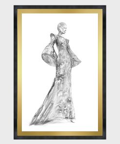 "Haute Couture IV" Giclee Wall Art by Nicole White