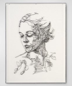 "Dreaming in Monochrome" Original Painting by Tony Fey