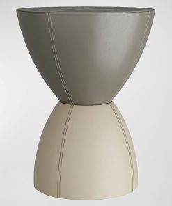 Yunjae Leather Accent Table