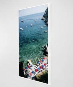 "Porto Ercole Beach" Chromaluxe by Slim Aarons