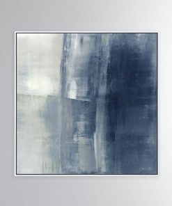 "Surfaces in Blue" Giclee on Canvas Wall Art, 36"Sq.