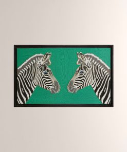 Zebra Beaded Wall Art
