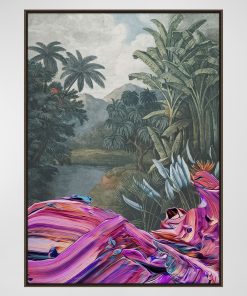 "Vetus et Novum 3" Hand-Embellished Print by Marlies Plank, 25" x 35"