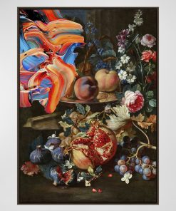 "Vetus et Novum 8" Hand-Embellished Print by Marlies Plank, 43" x 60"
