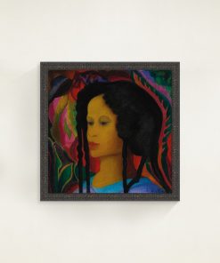 "Barbados" Framed Giclee by Joseph Stella, 30" Square