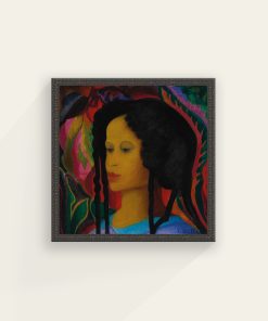 "Barbados" Framed Giclee by Joseph Stella, 36" Square