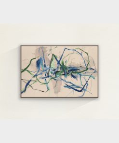 "Haywire" Framed Giclee by Fern Cassidy, 55" x 37"