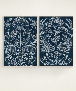 "In the Garden of Dreams" Framed Giclees by Jacob Lincoln, 31" x 46" - Set of 2