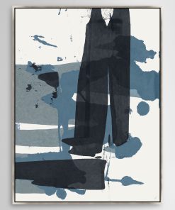 "Indigo Bypath I" Framed Giclee by Dawn Sweitzer, 26" x 34"