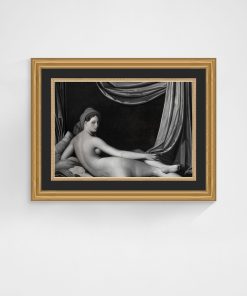 "Venus Noir II" Framed Giclee by Jackie Von Tobel, 30" x 23"