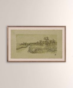 "Tranquil III" Framed Giclee by Aileen Fitzgerald