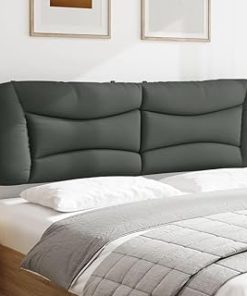 ZEYUAN Metal Headboard Bed Headboard Bedroom Furniture King Size Headboard White 39.4" - 355443