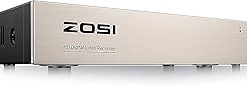 ZOSI 8Channel Full 1080P High Definition Hybrid 4-in-1 HD TVI DVR Video Recorder CCTV Surveillance Security Camera System Real Time Recording Mobile Phone Monitoring (Renewed)