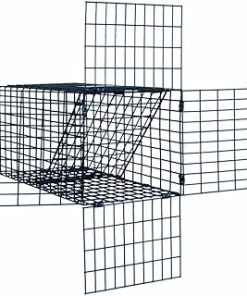 "OWDE" 5" One-Way Door Excluder –Professional Black Mesh Evictor Trap by Wildlife Control Supplies –Safe and Effective Pest Control for Commercial and Residential Use –Great for Barns, Garages & Sheds