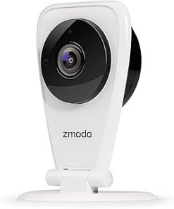 Zmodo EZCam Wireless Two-Way Audio Smart HD IP Home Security Camera with Night Vision, Works with Alexa