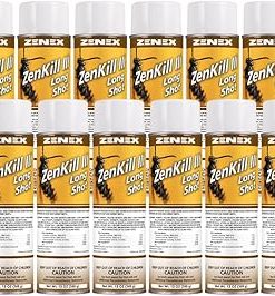 Zenakill III Long Shot Wasp and Hornet Killer net 13 oz. Case of 12 cans.