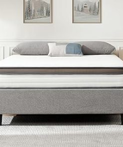 Z-hom Queen Mattresses, 10 Inch Queen Memory Foam and Spring Hybrid Mattress, Mattress in a Box with Independent Spring