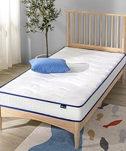 ZINUS 6 Inch Essential Innerspring Mattress, Twin, Mattress for Kids, Medium Firm Feel, CertiPUR-US Certified Foams, Mattress in A Box