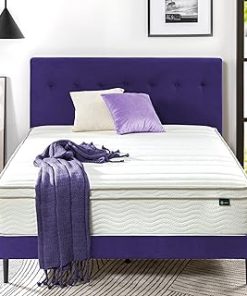 ZINUS 12 Inch Foam and Spring Mattress, Full, CertiPUR-US Certified Foams, Mattress in A Box, White