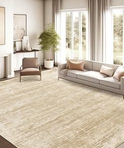 zesthome 8x10 Area Rugs for Living Room, Non-Slip Backing Washable Rug, Modern Abstract Area Rug, Stain Resistant Rugs for Bedroom, Ultra-Thin Large Area Rugs, Area Rug 8x10