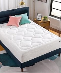ZINUS 12 Inch Cloud Memory Foam Mattress, Queen, Fiberglass Free, Pressure Relieving, Mattress in A Box, CertiPUR-US Certified, White