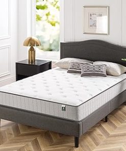 ZINUS 10 Inch Comfort Support Cooling Gel Hybrid Mattress, Full, Tight Top Innerspring Mattress, Motion Isolating Pocket Springs, Mattress in A Box